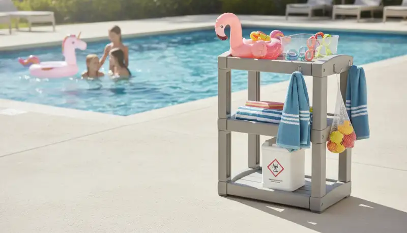 Almacenamiento Eficiente: Tu Piscina Ordenada