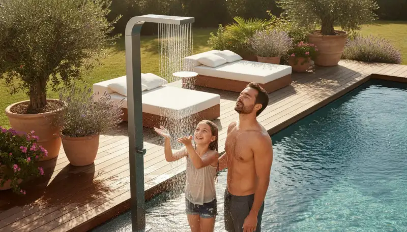 Ducha Exterior Piscina: Elige la Perfecta