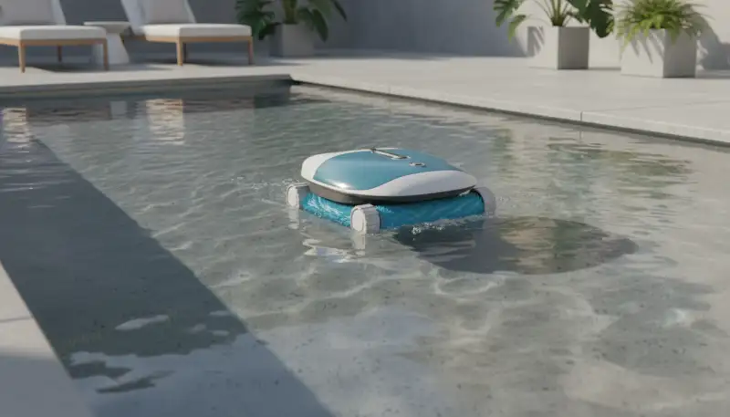 Robot Limpiafondos: Piscinas de Acero